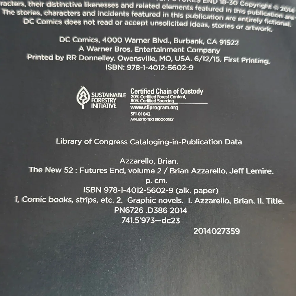 DC Comics The New 52 Futures End Volume 2 Graphic Novel‎ TPB Issues 18-30 2015